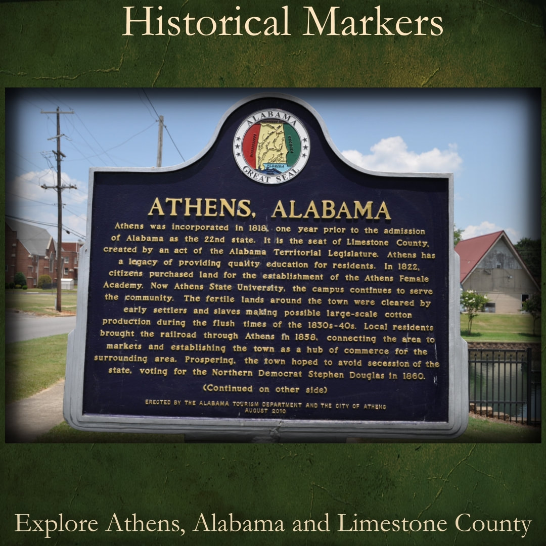 Athens Alabama hisorical marker