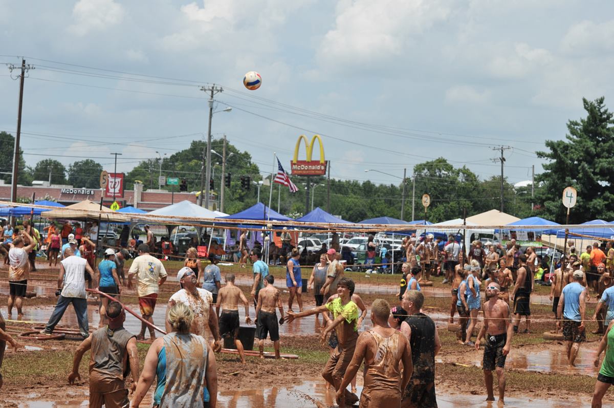 Casa Mud Volleyball in Athens Alabama
