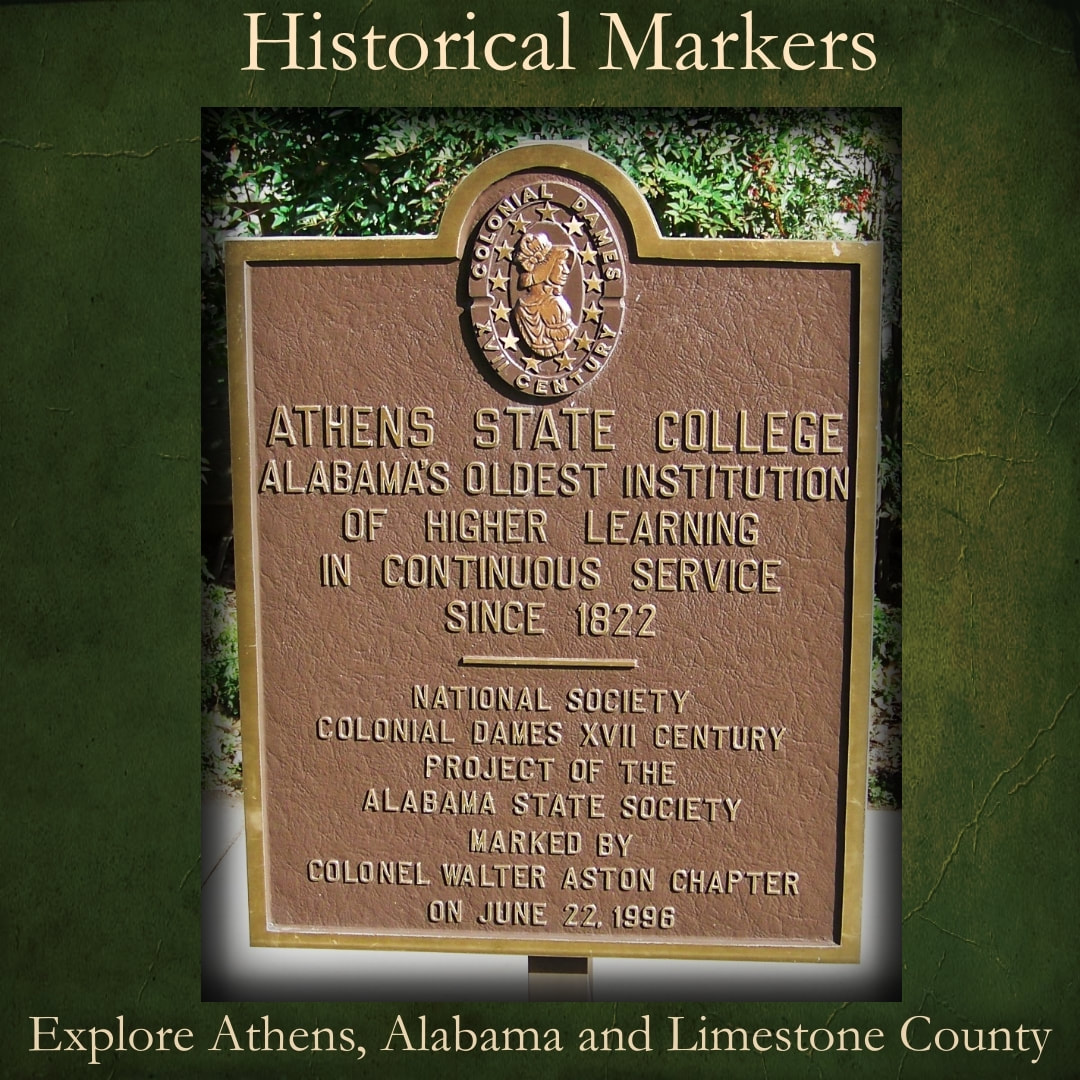 Athens State College historical marker