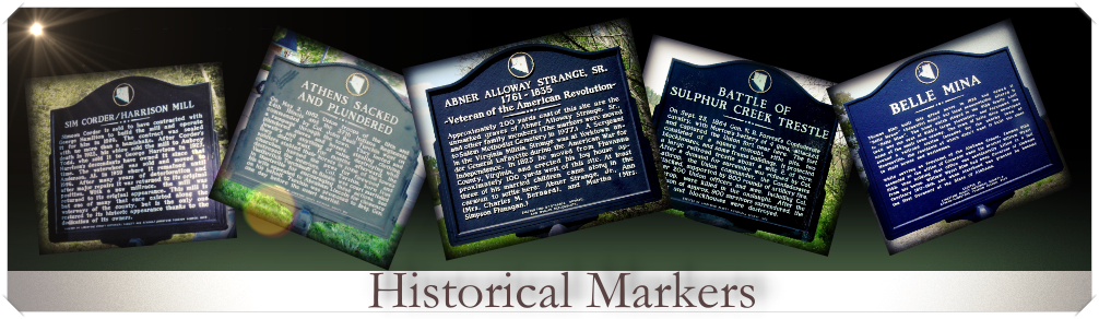 View some of the historical markers in Athens and Limestone County Alabama.