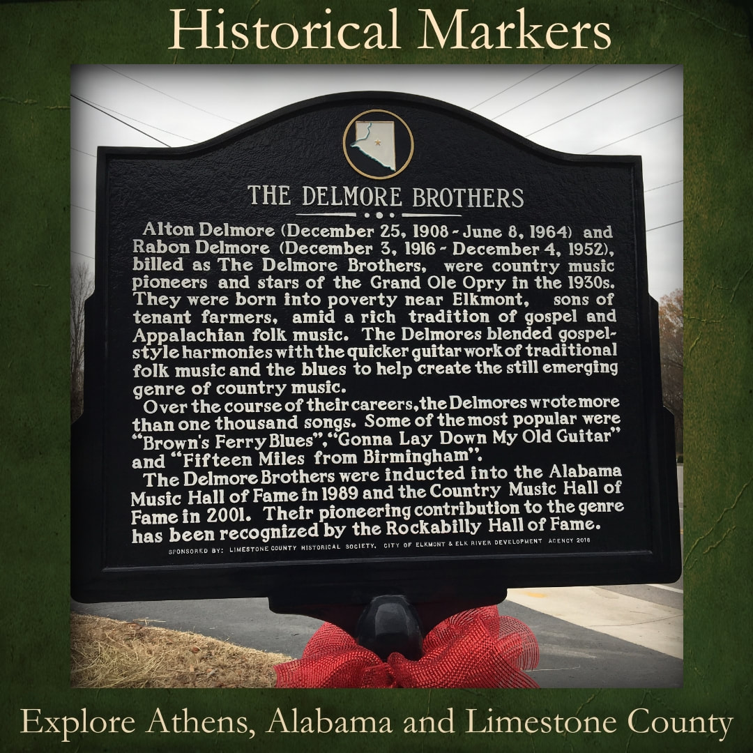 Delmore brothers marker in Elkmont Alabama