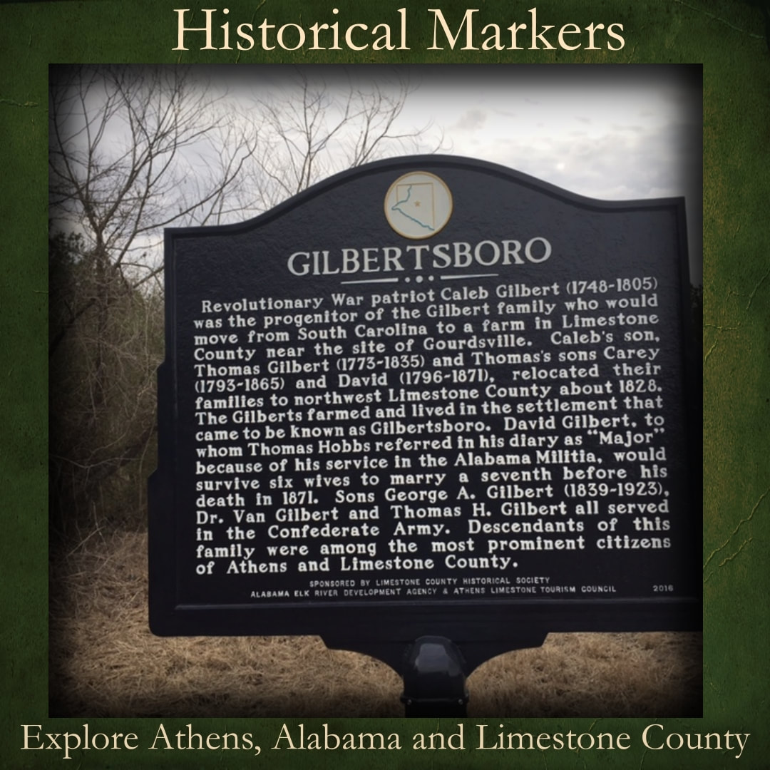 Gilbertsboro marker in Limestone County