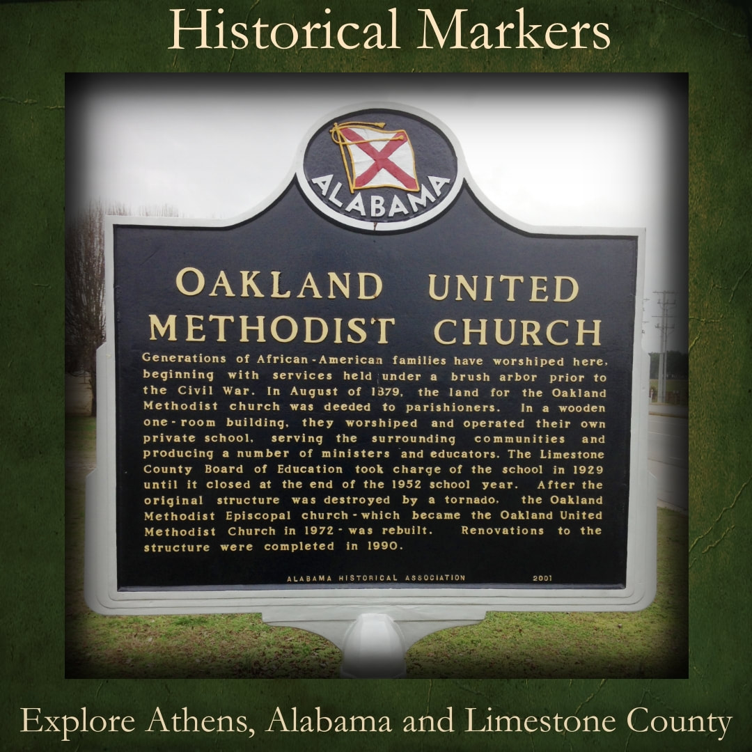 Oakland United Methodist Church in Athens Alabama