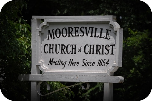 Mooresville Alabama historic walking tours